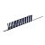Длинные торцевые головки на планке TOPTUL 1/2" 15ед. 8-24мм GAAQ1606U