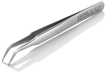 KNIPEX SMD Пинцет для прецизионных работ металл 115мм | 92 01 01
