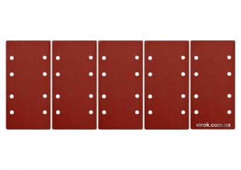 YATO Папір шліфувальний з липучкою YATO: 93 х 187 мм, Р40, до YT-82230, 5 шт  | YT-83800
