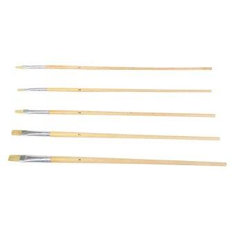 Набір пензлів для підфарбовування, 5шт Favorit | 01-921