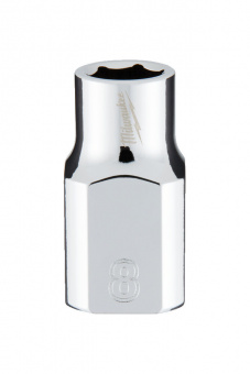 MILWAUKEE Головка хромована метрична 3/8'', 8мм | 4932478338