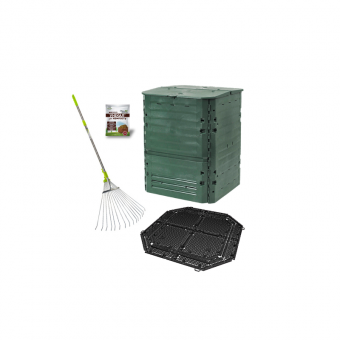 GRAF 626003PRO Компостер садовий GRAF Thermo-King 900л з аксесуарами PRO