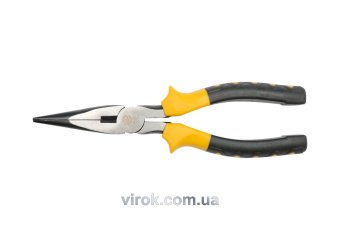 VOREL Щипці - тонкогубці : прямі, L= 180 мм  | 40045