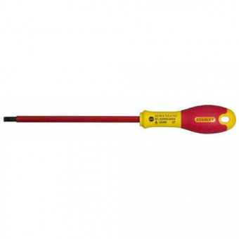 STANLEY 0-65-413 Отвертка FatMax изолированная (-) Sl 5,5 мм 150 мм