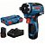 Акумуляторний шуруповерт Bosch GSR 12V-35 HX Professional (2х12 В, 3 А*год) (06019J9101)