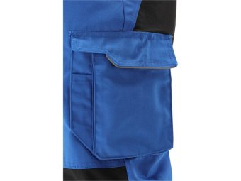 Штани робочі 4-WAY стреч SERWAL синьо-чорні YATO розм 2XL/ 96-102см, ріст- 182-192см, 11 кишень [10]