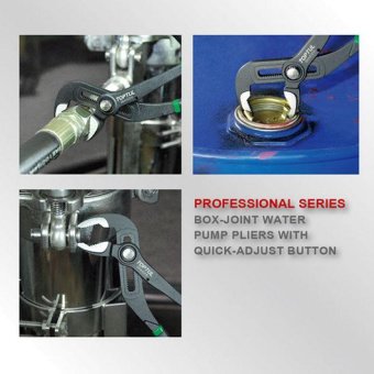 Клещи переставные TOPTUL 10" с кнопкой Pro-Series DDAG1210