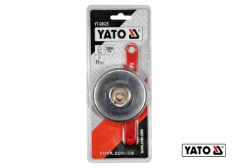 YATO Затискач маси для зварювання магнітний YATO: Ø= 85 мм, сила тяжіння- 7 кг, для струму- 500 А  |