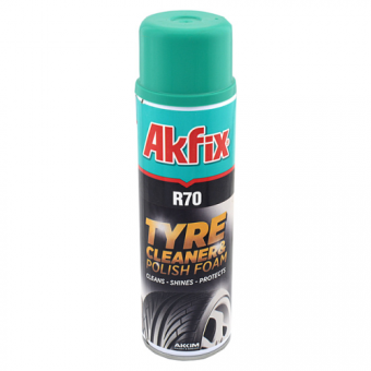 Спрей-пена для очистки и полировки шин R70 500мл Akfix