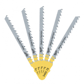 MILWAUKEE Полотно для лобзика T141HM , 75мм/ крок зуба 4,2мм, (скловолокно, акрил) | 4932399308