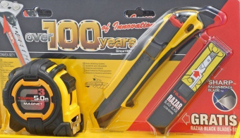 TAJIMA Набор инструментов 3 предмета CONVEX SET