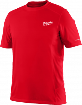 MILWAUKEE Футболка WWSS дихаюча з коротким рукавом, червона, розмір XXL | 4932493072