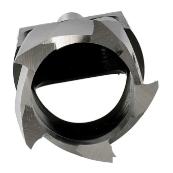 Фреза пальцевая HELLER для высверливания пробок и сучков 10x35x140, цилиндрический хвостовик 13 мм