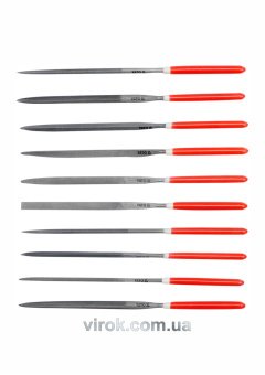 YATO Надфілі YATO : L= 160/75 мм, b= 4 мм. Набір 10 шт.  | YT-6164