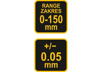 VOREL Штангенциркуль 0.05 мм / 150 мм  | 15100