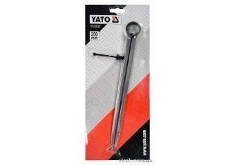 YATO Кронциркуль для внутрішніх вимірів YATO : l= 250 мм, з гвинтовим фіксатором і на пружині  | YT-