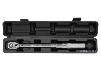 YATO Ключ динамометричний YATO : квадрат 1/2", F= 10- 60 Нм, L= 378-400 мм  | YT-07611