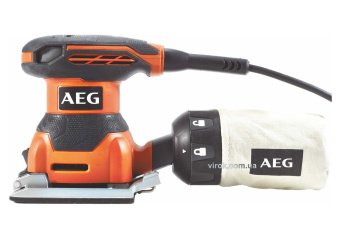 Шліфмашина вібраційна мережева AEG: 260 Вт, платформа- 115-140 мм, амплітуда- 1.6 мм (FDS140) DW