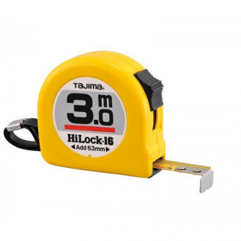 TAJIMA Рулетка универсальная HI LOCK, H6P30MY - 3м x 16мм