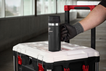 MILWAUKEE Термочашка PACKOUT Sip Lid, 355мл черная | 4932498978
