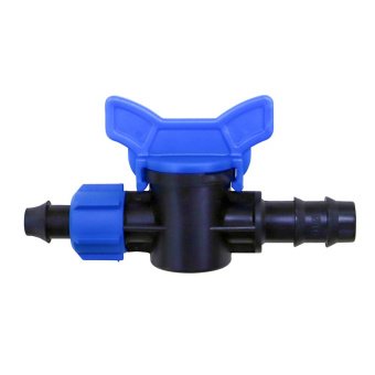 Кран з підтиском для крапельної трубки d 16мм Україна | 72-860