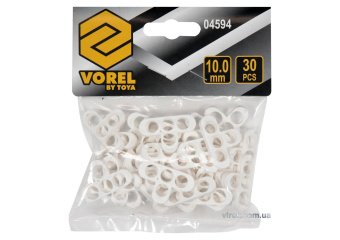 VOREL Хрестики дистанційні для плитки і клінкера тип Т: товщ.- 10 мм, уп. 30 шт.  | 04594