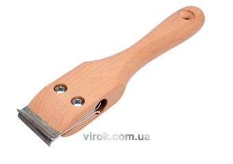 VOREL Цикля з деревяною ручкою, l= 40 мм  | 06840