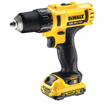 DeWalt DCD710D2 Аккумуляторная дрель-шуруповерт, 10,8 В, 2 Ач, Li-Ion