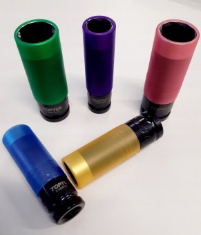 Набор головок для литых дисков TOPTUL 1/2" 5ед. Pro-Series GDAI0503