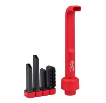 MILWAUKEE Насадка для пилососу для чищення під прямим кутом AIR-TIP, AT-12, (4-в-1)