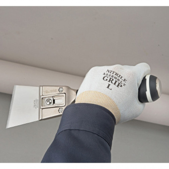 TAJIMA Скребок ударный, PREMIUM, Scraper короткий 250mm жесткое лезвие HARD BLADE скошенный 20 °