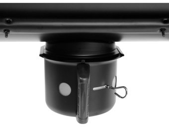 Гриль 2-секційний вугільний LUND, 112x63x123 см, на 4 ніжках (2 колеса) з кришками, решітки 64х37/ 3