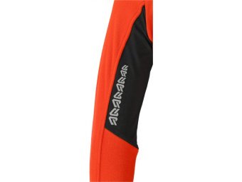 Худі флісовий з поліестеру YATO розмір L, червоно-чорний, 5 кишень [20]