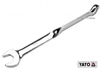 YATO Ключ ріжково-накидний, кручений 90° YATO : М= 24 x 329 мм, Cr-V  | YT-01861