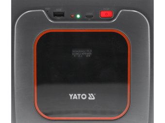 Пусковий конденсатор YATO 2.7V 3 kFa x6 живлен через USB 5V, 1.8A: вихідний-12V, 1.5kА, DW