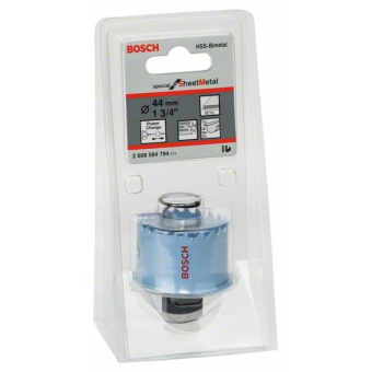 Bosch Коронка біметалева 44 мм HSS Sheet Metal