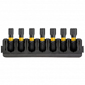 Касета з бітами DeWALT FlexTorq, L = 25 мм, H3, H4 - 3 шт, H5 - 2 шт, H6