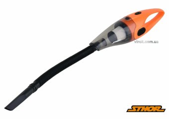 STHOR Порохотяг автомобільний акумул. : Li-Ion 7.4 В, 2АГод, 80Вт,роб.час-20хв, фільтр HEPA+сумка | 