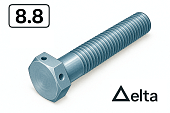 Болт DIN 933 3М6х16 8,8 Delta