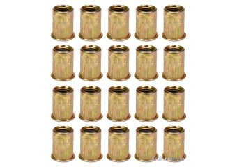 YATO Нітогайка сталева YATO; М3, l= 9 мм, 20 шт.  | YT-36470