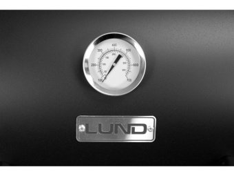 Гриль прямокутний вугільний LUND, 71х 34,5см, на 4 ніжках (з 2 колесами) з кришкою; 104х66х95/108 см