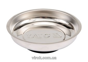 YATO Миска нержавіюча з магнітним дном YATO, Ø=110мм  | YT-08295