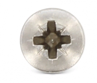 Шуруп по дереву нержавеющий с полупотайной головкой, шлиц PZ, DIN 7995 Z