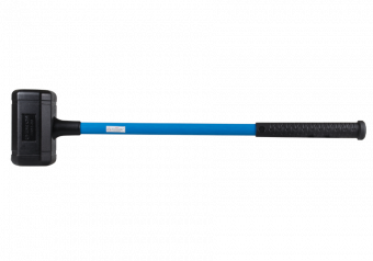 KING TONY Кувалда резиновая 1650 г, фиберглассовая рукоятка | 7852-23