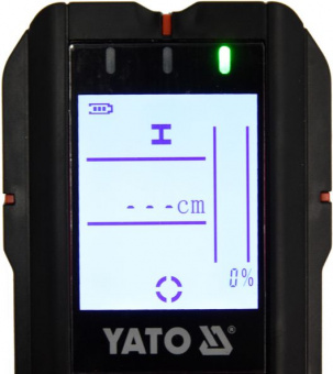 YATO Детектор цифровий YATO прихованих матеріалів та електропровідників, вологості дерева  | YT-7313
