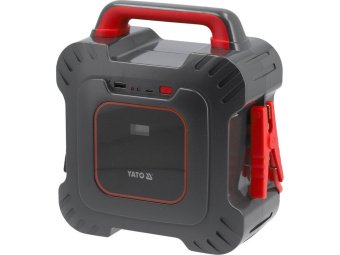 Пусковий конденсатор YATO 2.7V 3 kFa x6 живлен через USB 5V, 1.8A: вихідний-12V, 1.5kА, DW