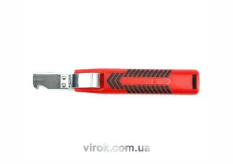 YATO Ніж для знімання ізоляції провідників YATO, Ø=8-28 мм, l= 190 мм  | YT-2280