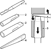 Хвостовики сверл